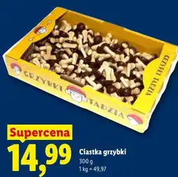 Lidl Ciastka grzybki oferta