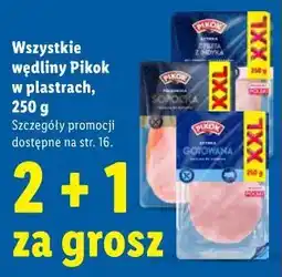Lidl Wszystkie wędliny Pikok w plastrach oferta