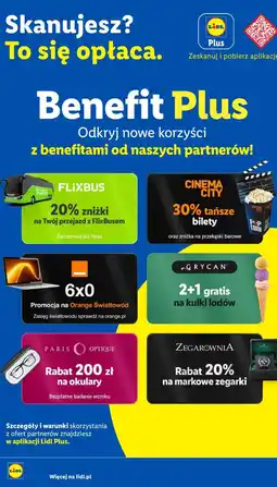 Lidl Lidl Plus / Benefit Plus oferta