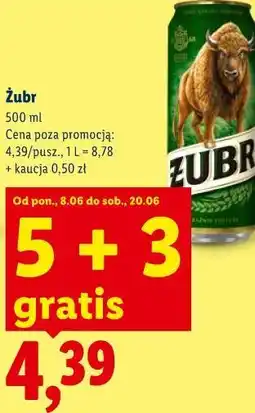 Lidl Żubr oferta