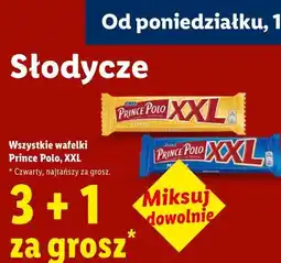 Lidl Wszystkie wafelki Prince Polo, XXL oferta