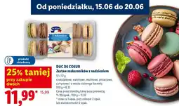 Lidl Duc de Coeur Zestaw makaroników z nadzieniem oferta