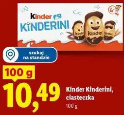 Lidl Kinder Kinderini, ciasteczka oferta