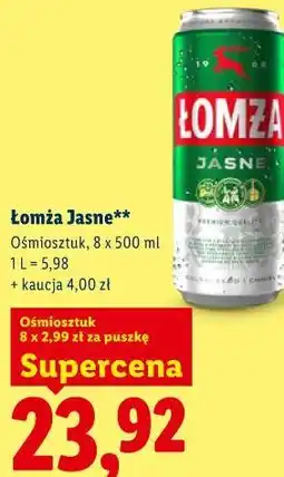Lidl Łomża Jasne oferta