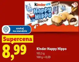 Lidl Kinder Happy Hippo oferta