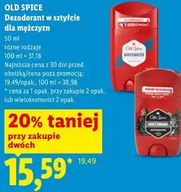 Lidl OLD SPICE Dezodorant w sztyfcie dla mężczyzn oferta