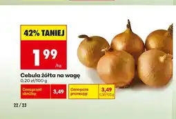 Biedronka Cebula żółta na wagę oferta