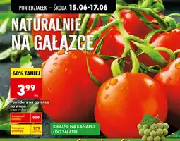 Biedronka Pomidory na gałązce na wagę oferta