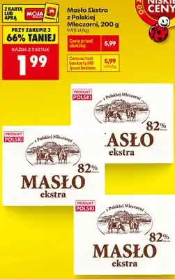 Biedronka Masło Ekstra z Polskiej Mleczarni oferta