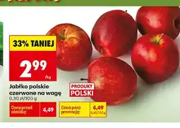 Biedronka Jabłko czerwone na wagę polskie oferta