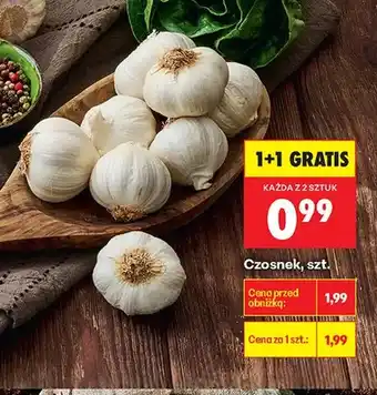 Biedronka Czosnek oferta