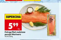Biedronka Pstrąg filet rodzinna porcja Marinero oferta