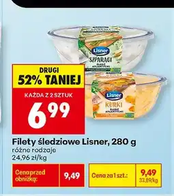 Biedronka Filety śledziowe Lisner Kurki oferta