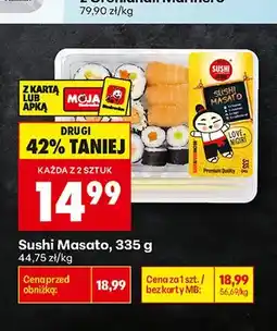 Biedronka Sushi Masato oferta
