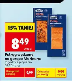 Biedronka Pstrąg wędzony na gorąco Marinero z pieprzem oferta