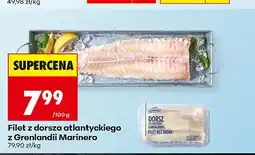Biedronka Filet z dorsza atlantyckiego z Grenlandii Marinero oferta