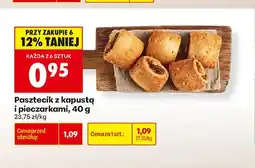 Biedronka Pasztecik z kapustą i pieczarkami oferta