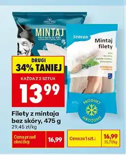 Biedronka Filety z mintaja bez skóry Family Fish oferta