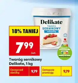 Biedronka Twaróg sernikowy Delikate oferta