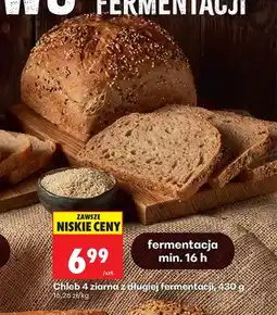 Biedronka Chleb 4 ziarna z długiej fermentacji oferta