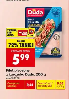 Biedronka Filet pieczony z kurczaka Duda oferta
