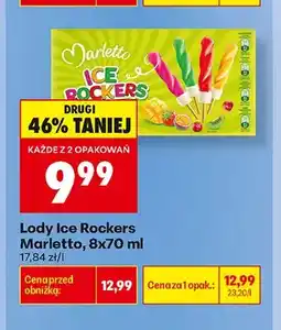 Biedronka Lody Ice Rockers Marletto 8-pak oferta