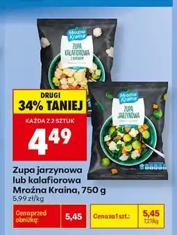 Biedronka Zupa jarzynowa Mroźna Kraina oferta