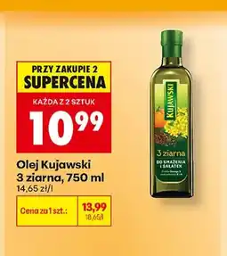 Biedronka Olej Kujawski 3 ziarna oferta