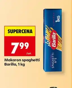Biedronka Makaron spaghetti Barilla oferta