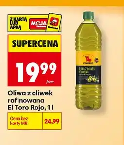 Biedronka Oliwa z oliwek rafinowana El Toro Rojo oferta