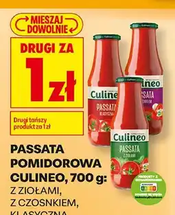 Biedronka Passata pomidorowa Culineo z ziołami oferta