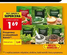Biedronka Przyprawy w saszetkach Kamis oferta