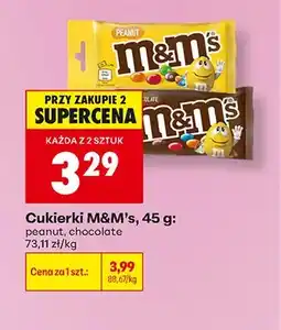 Biedronka Cukierki M&M's chocolate oferta