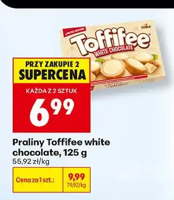 Biedronka Praliny Toffifee white chocolate oferta