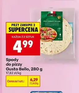 Biedronka Spody do pizzy Gusto Bello oferta