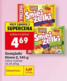 Biedronka Żelki Śmiejżelki nimm2 kwaśne oferta