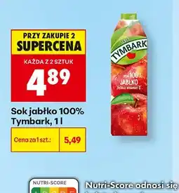 Biedronka Sok jabłko Tymbark oferta