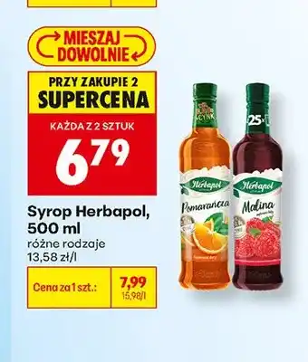 Biedronka Syrop Herbapol Pomarańcza oferta