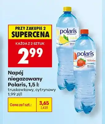 Biedronka Napój niegazowany Polaris cytrynowy oferta