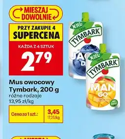 Biedronka Mus owocowy Tymbark Jabłko Banan oferta