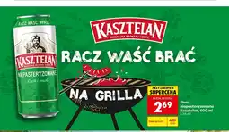 Biedronka Piwo niepasteryzowane Kasztelan oferta