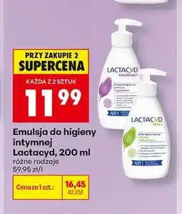 Biedronka Emulsja do higieny intymnej Lactacyd Łagodzący oferta