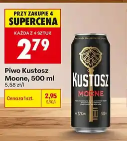 Biedronka Piwo Kustosz Mocne oferta
