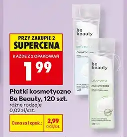 Biedronka Płatki kosmetyczne Be Beauty Soft Touch oferta