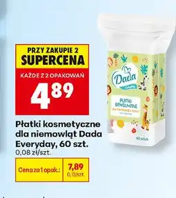 Biedronka Płatki kosmetyczne dla niemowląt Dada Everyday oferta