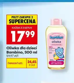 Biedronka Oliwka dla dzieci Bambino oferta