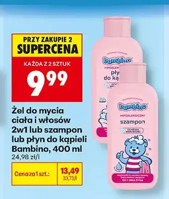 Biedronka Szampon Bambino oferta