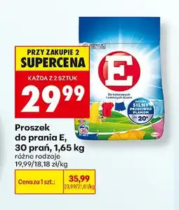 Biedronka Proszek do prania E oferta