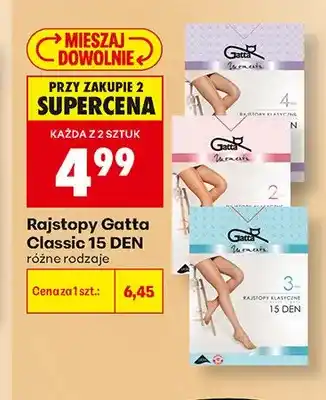 Biedronka Rajstopy Gatta Classic 15 DEN oferta