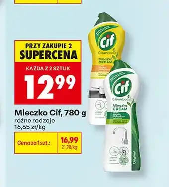 Biedronka Mleczko Cif oferta